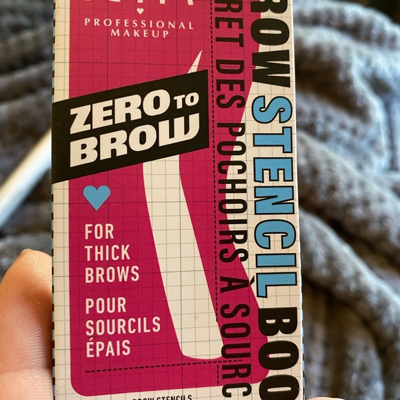 NYX Zero to Brow Stencils & Control Freak Gel, NIB, Brow Set - Picture 5 of 11